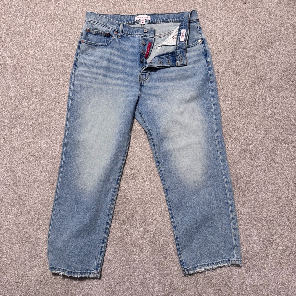 Lucky Brand - 12 - 90s Loose High Rise Crop Jean
